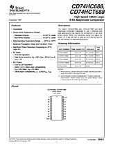 DataSheet CD74HC688 pdf